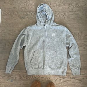 Mens Grey Nike Hoodie